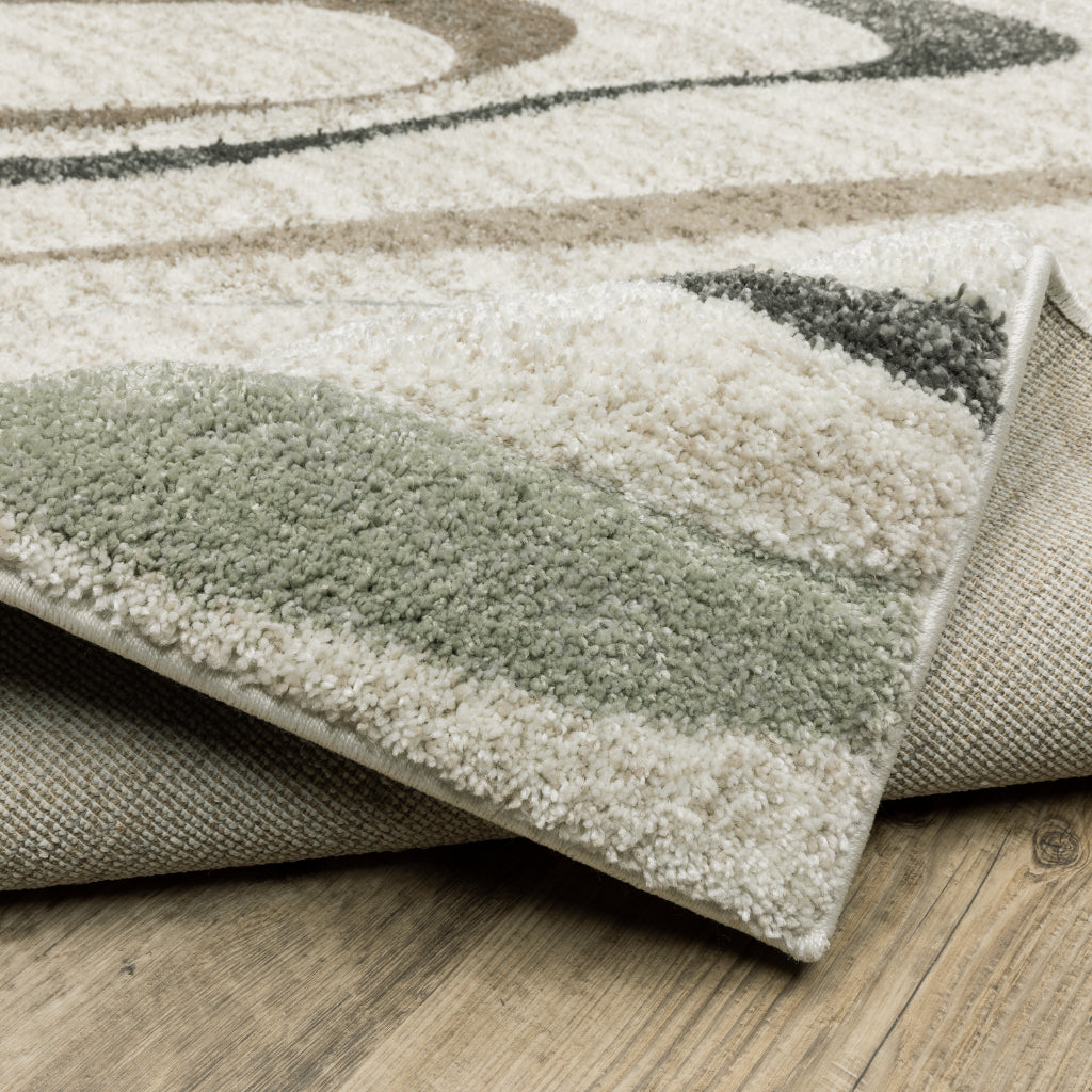 Oriental Weavers Cambria 162W2 Multicolor Rectangle Indoor Area Rug - Contemporary Stain Resistant Machine Made Rug-