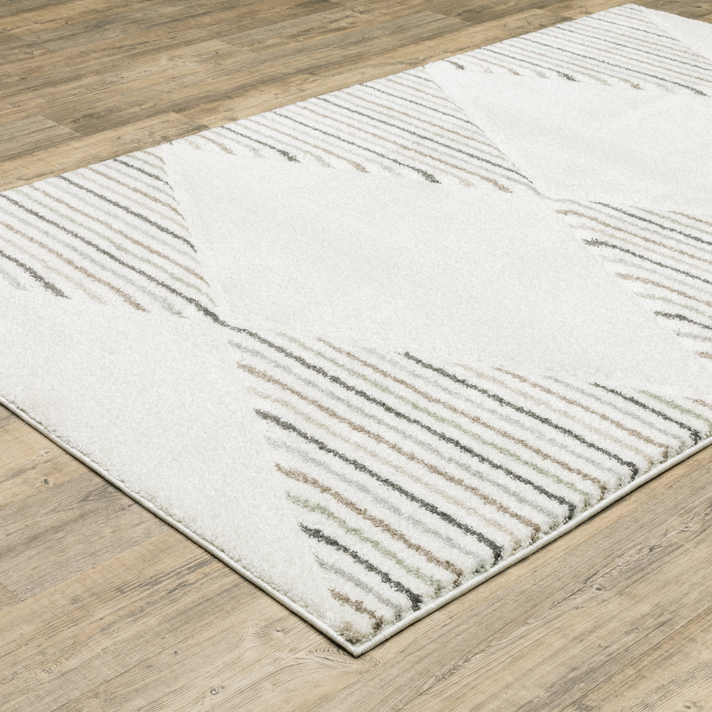 Oriental Weavers Cambria 4927C Multicolor Rectangle Indoor Area Rug - Contemporary Stain Resistant Machine Made Rug-