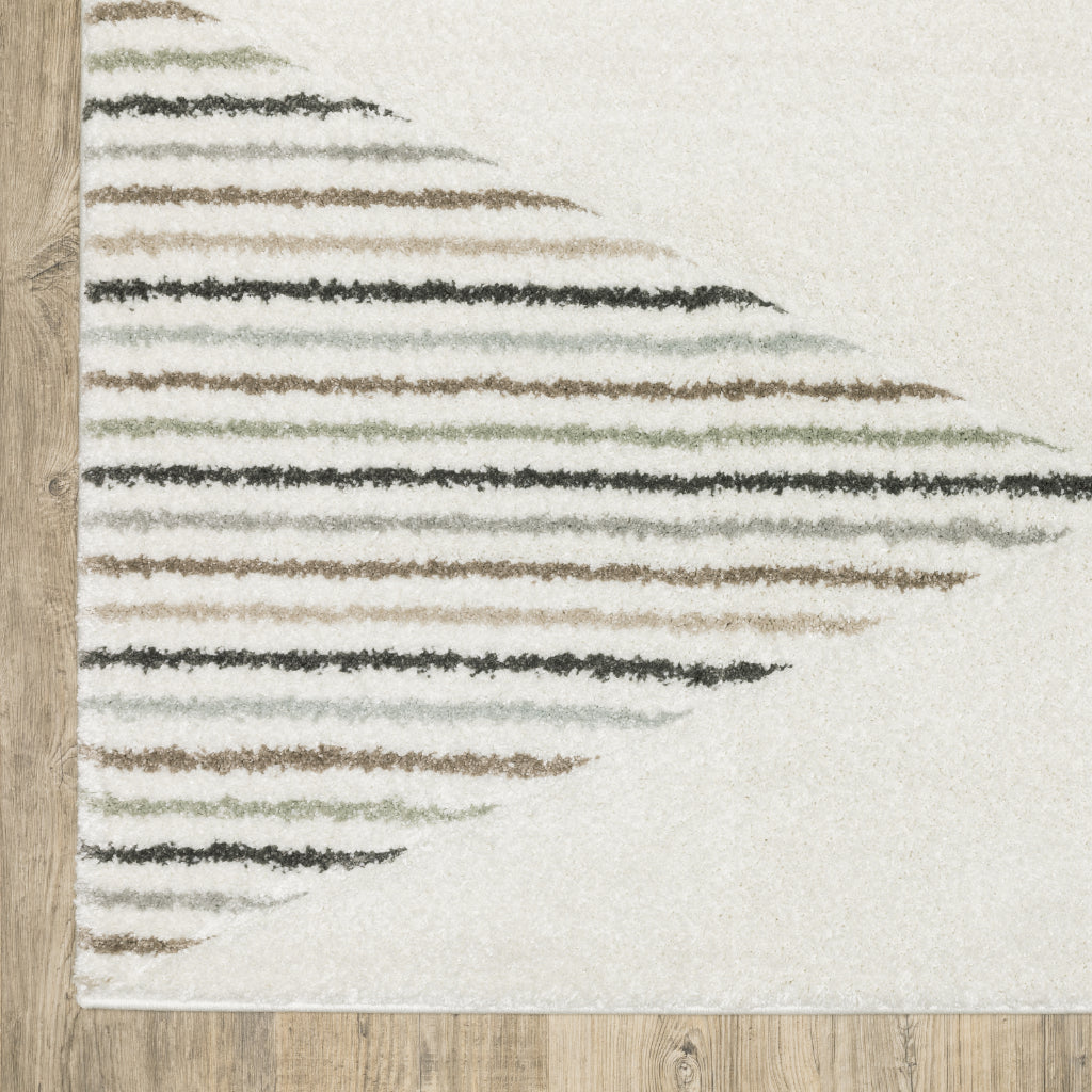 Oriental Weavers Cambria 4927C Multicolor Rectangle Indoor Area Rug - Contemporary Stain Resistant Machine Made Rug-