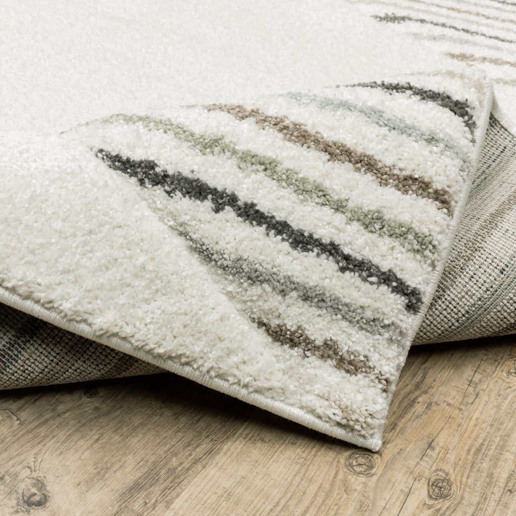 Oriental Weavers Cambria 4927C Multicolor Rectangle Indoor Area Rug - Contemporary Stain Resistant Machine Made Rug-