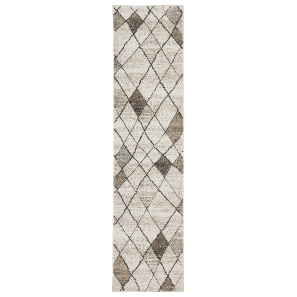 Oriental Weavers Cambria 4928A Multicolor Rectangle Indoor Runner - Contemporary Stain Resistant Machine Made Rug-
