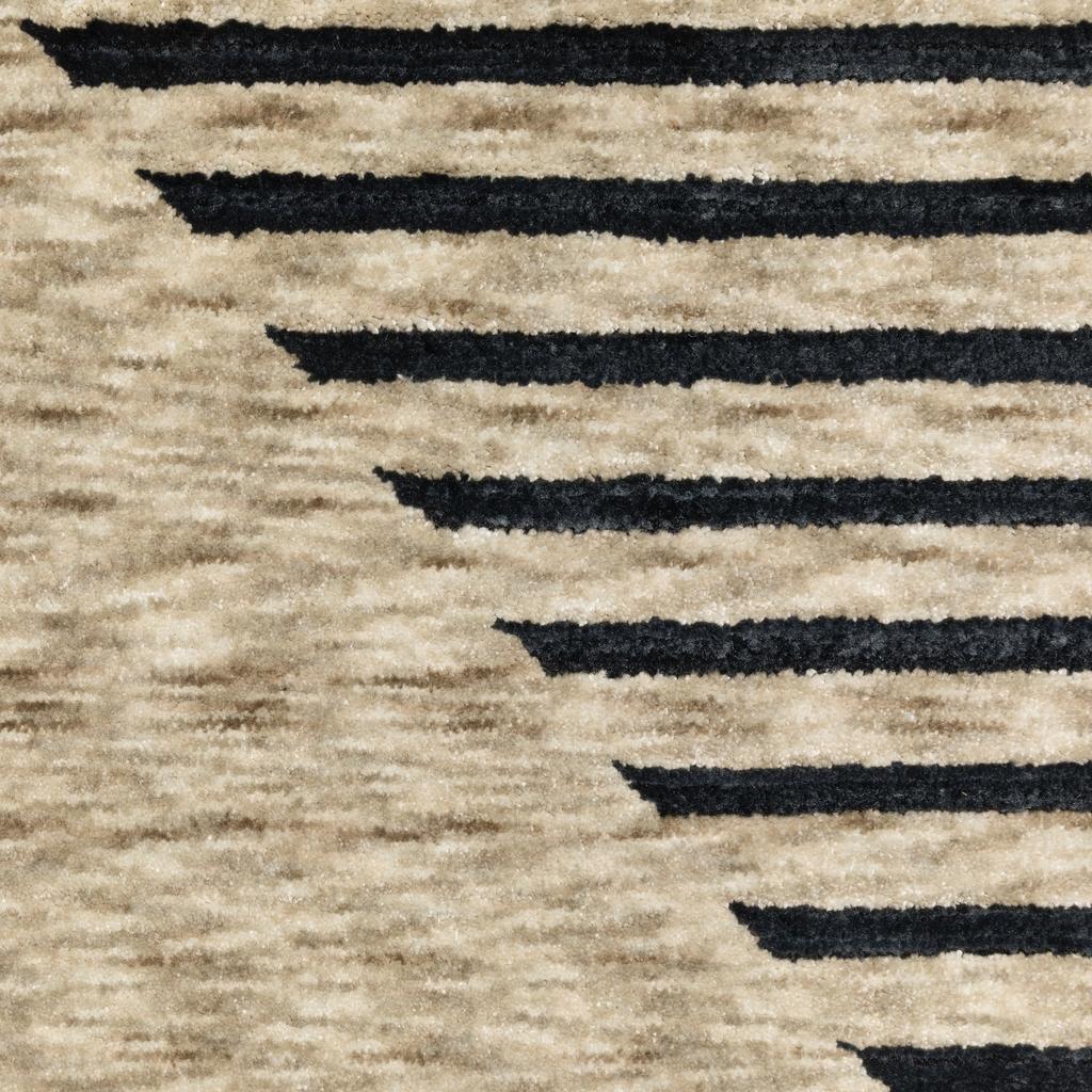 Oriental Weavers Capella CAP04 Beige Rectangle Indoor Area Rug Geometric Pattern-