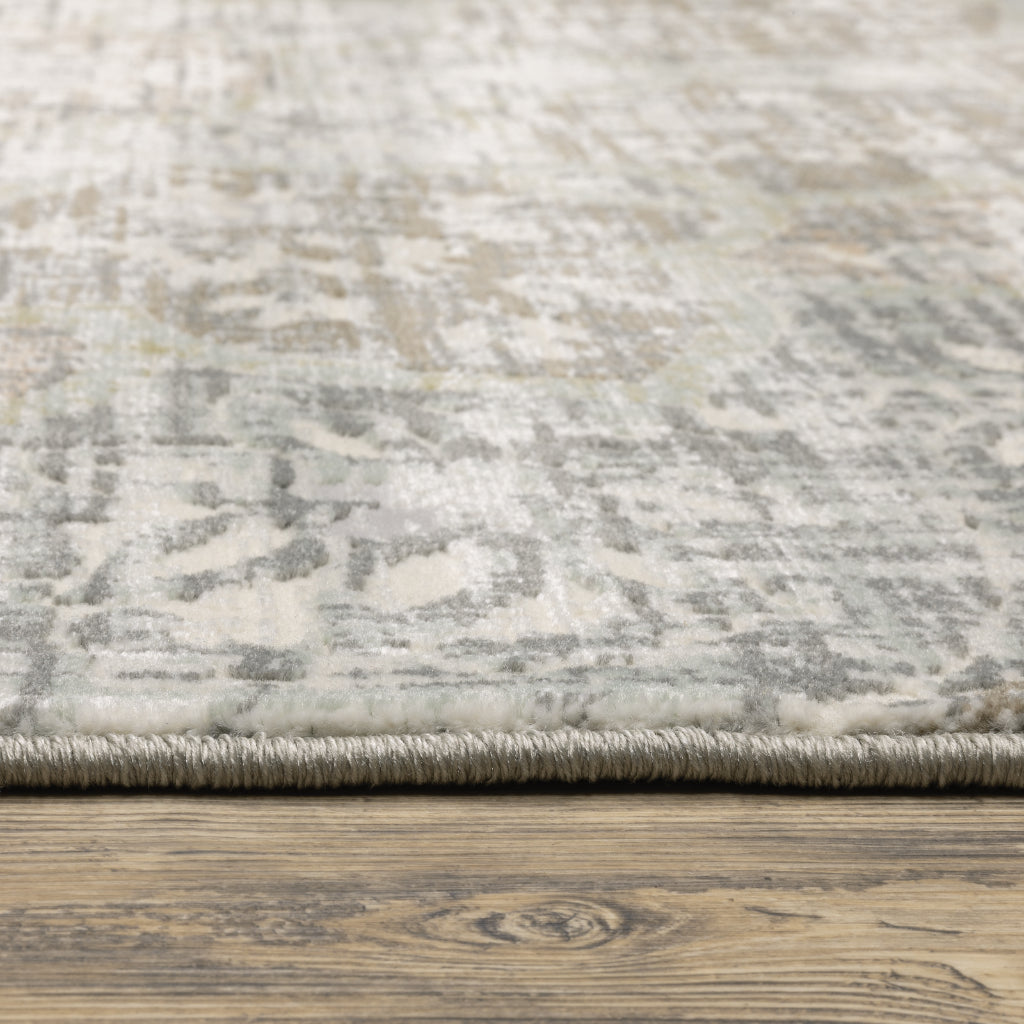 Oriental Weavers Capistrano 517B1 Multicolor Rectangle Indoor Area Rug - Stain Resistant Low-High Pile Rug with Floral Design-
