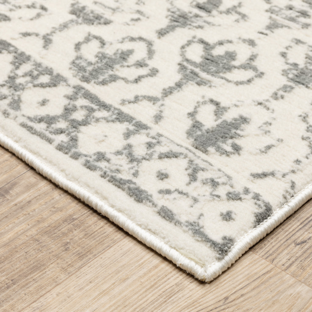 Oriental Weavers Capistrano 517C1 Multicolor Rectangle Indoor Area Rug - Stain Resistant Low-High Pile Rug with Floral Design-