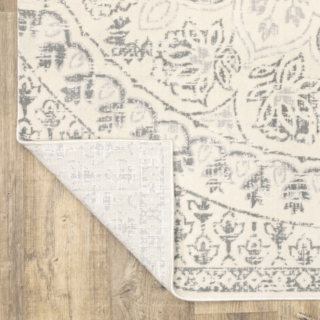 Oriental Weavers Capistrano 517C1 Multicolor Rectangle Indoor Area Rug - Stain Resistant Low-High Pile Rug with Floral Design-