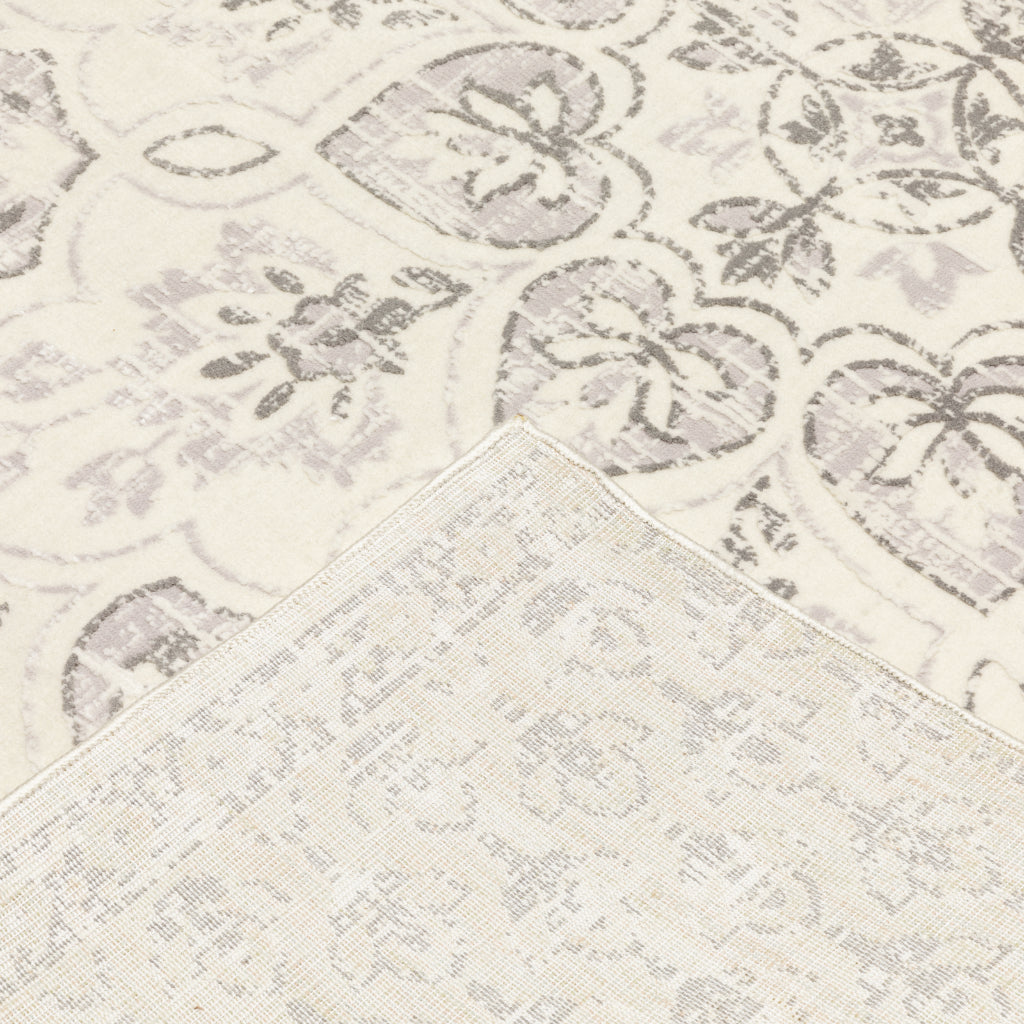 Oriental Weavers Capistrano 517C1 Multicolor Rectangle Indoor Area Rug - Stain Resistant Low-High Pile Rug with Floral Design-