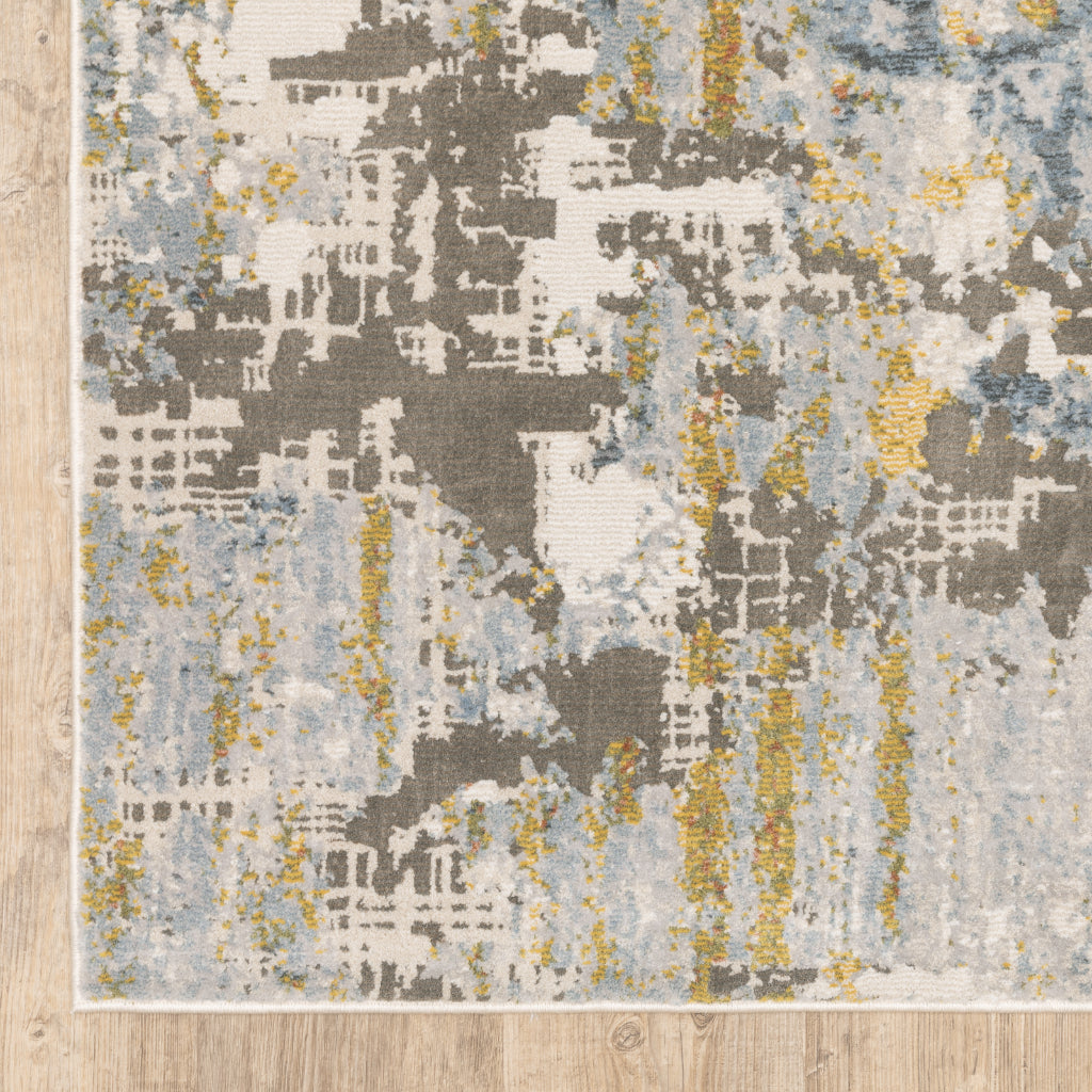 Oriental Weavers Caravan 1340W Multicolor Rectangle Indoor Area Rug - Luxuriously Soft & Stain Resistant Abstract Rug-