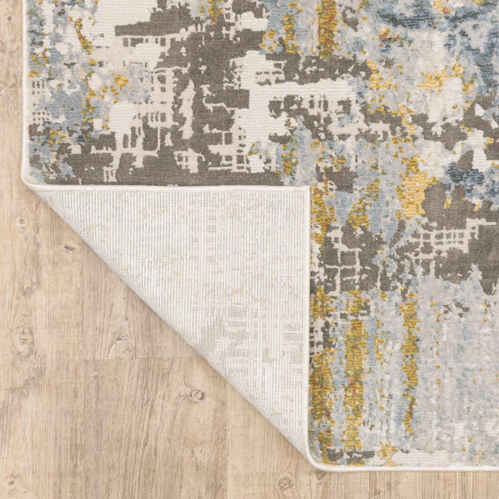 Oriental Weavers Caravan 1340W Multicolor Rectangle Indoor Area Rug - Luxuriously Soft & Stain Resistant Abstract Rug-