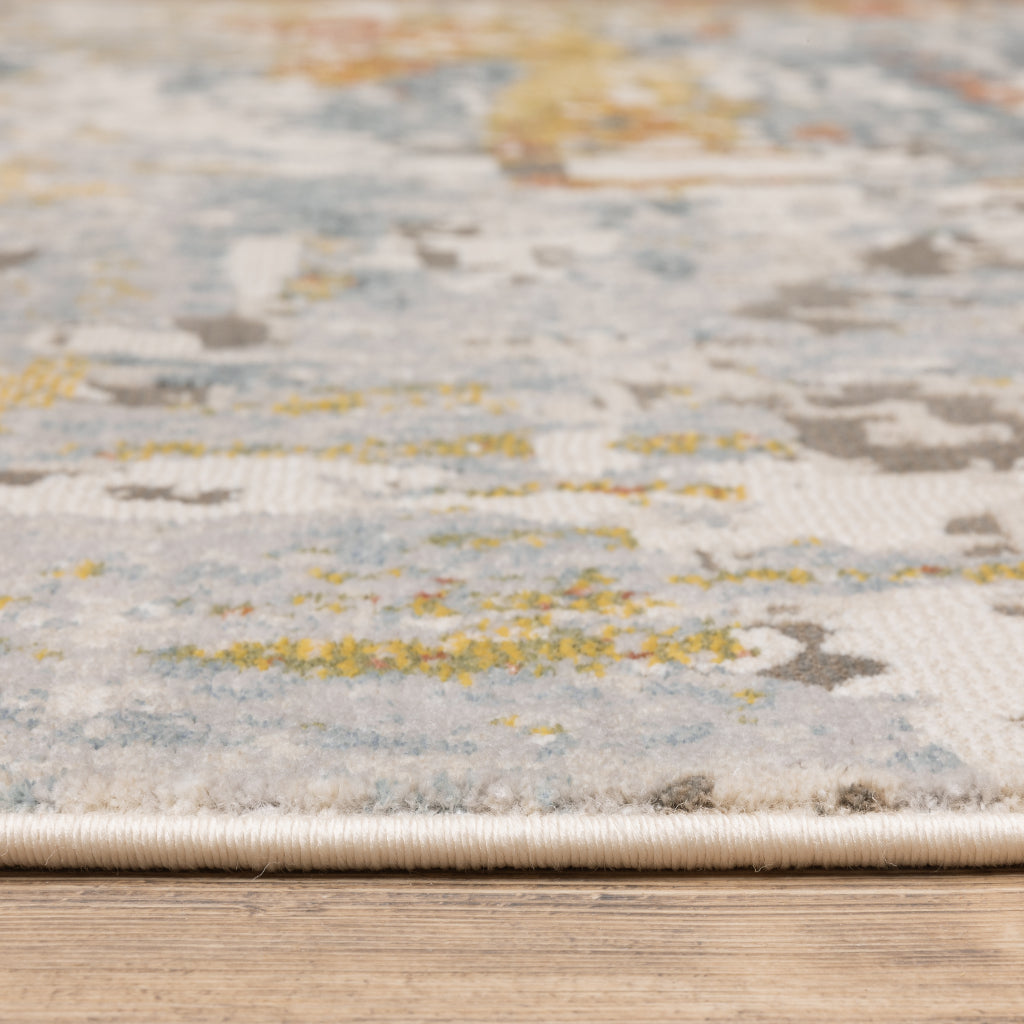 Oriental Weavers Caravan 1340W Multicolor Rectangle Indoor Area Rug - Luxuriously Soft & Stain Resistant Abstract Rug-