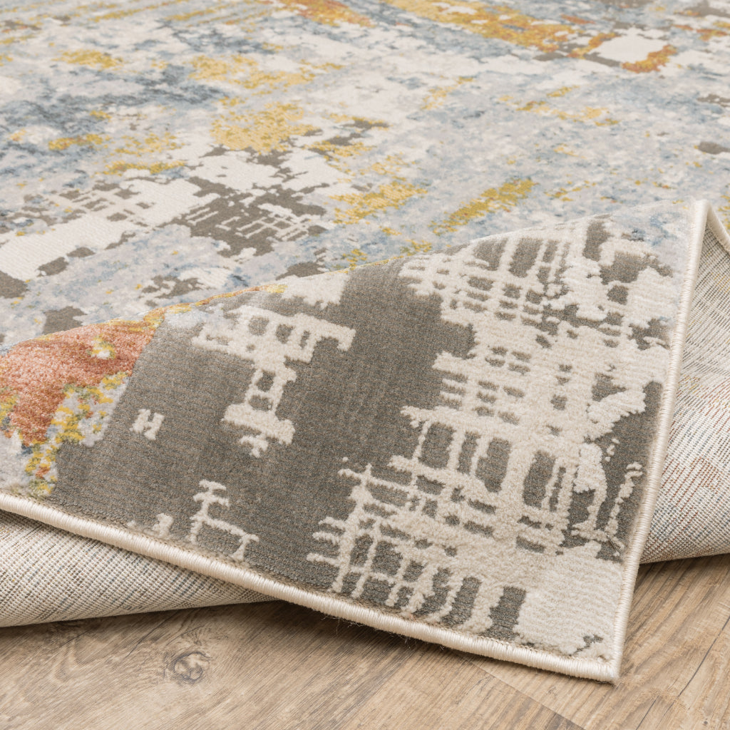 Oriental Weavers Caravan 1340W Multicolor Rectangle Indoor Area Rug - Luxuriously Soft & Stain Resistant Abstract Rug-