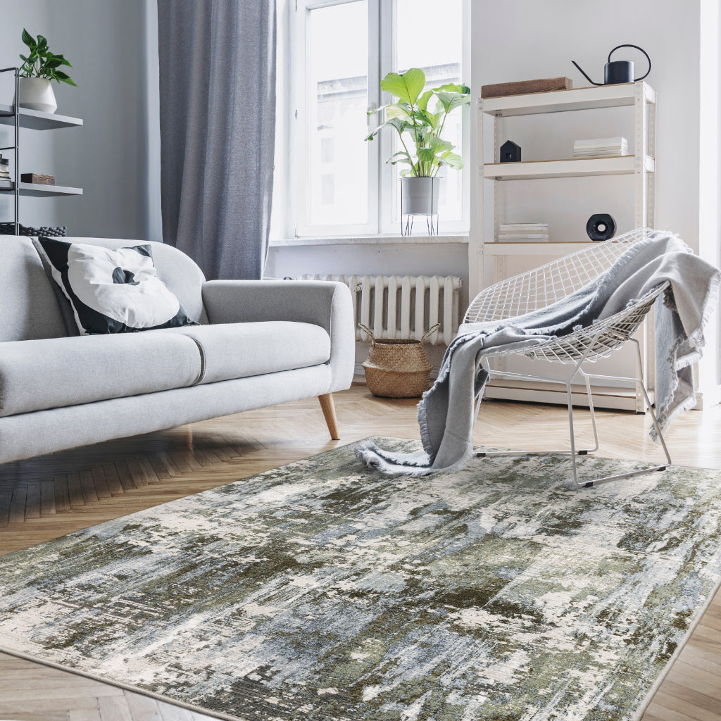 Oriental Weavers Caravan 2060F Multicolor Rectangle Indoor Area Rug - Luxuriously Soft & Stain Resistant Abstract Rug-