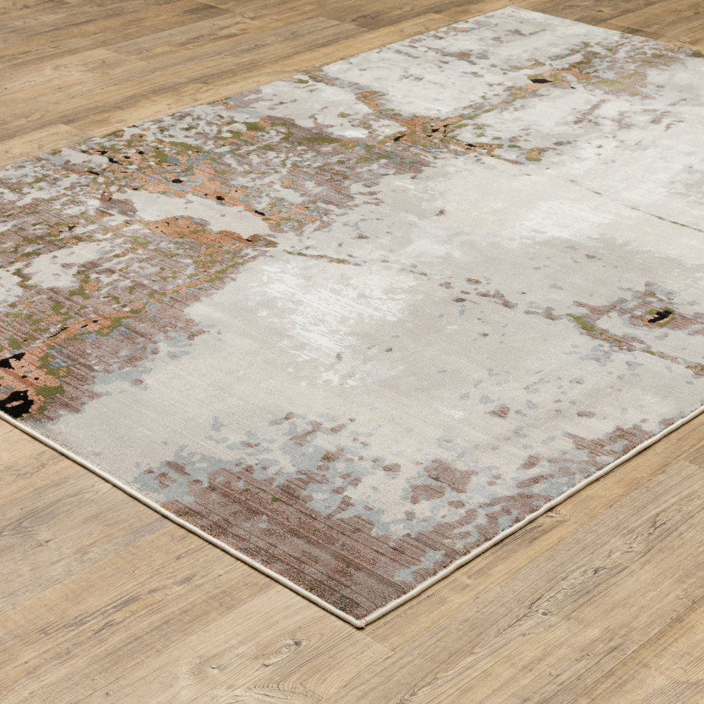 Oriental Weavers Caravan 4150Z Multicolor Rectangle Indoor Area Rug - Luxuriously Soft & Stain Resistant Abstract Rug-