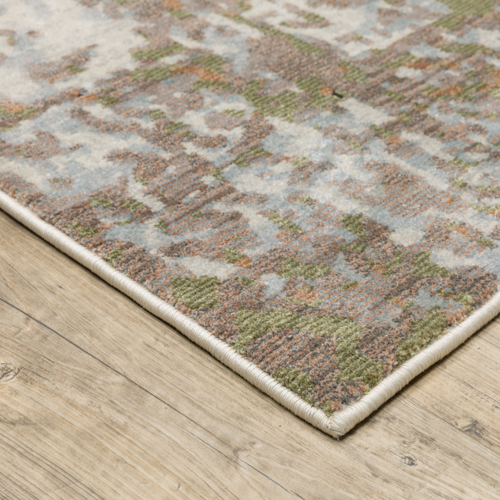 Oriental Weavers Caravan 4150Z Multicolor Rectangle Indoor Runner - Luxuriously Soft Stain Resistant Machine Made Rug-