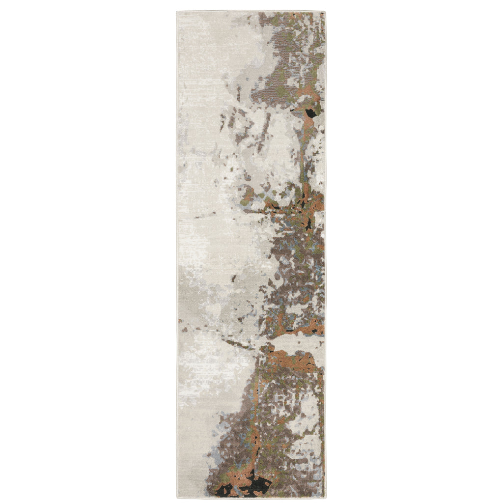 Oriental Weavers Caravan 4150Z Multicolor Rectangle Indoor Runner - Luxuriously Soft Stain Resistant Machine Made Rug-