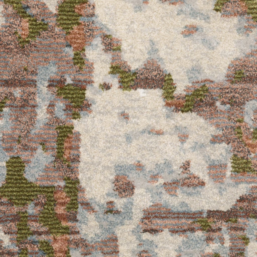 Oriental Weavers Caravan 4150Z Multicolor Rectangle Indoor Runner - Luxuriously Soft Stain Resistant Machine Made Rug-