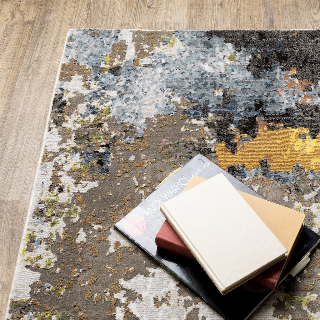 Oriental Weavers Caravan 502X8 Multicolor Rectangle Indoor Runner - Luxuriously Soft Stain Resistant Machine Made Rug-