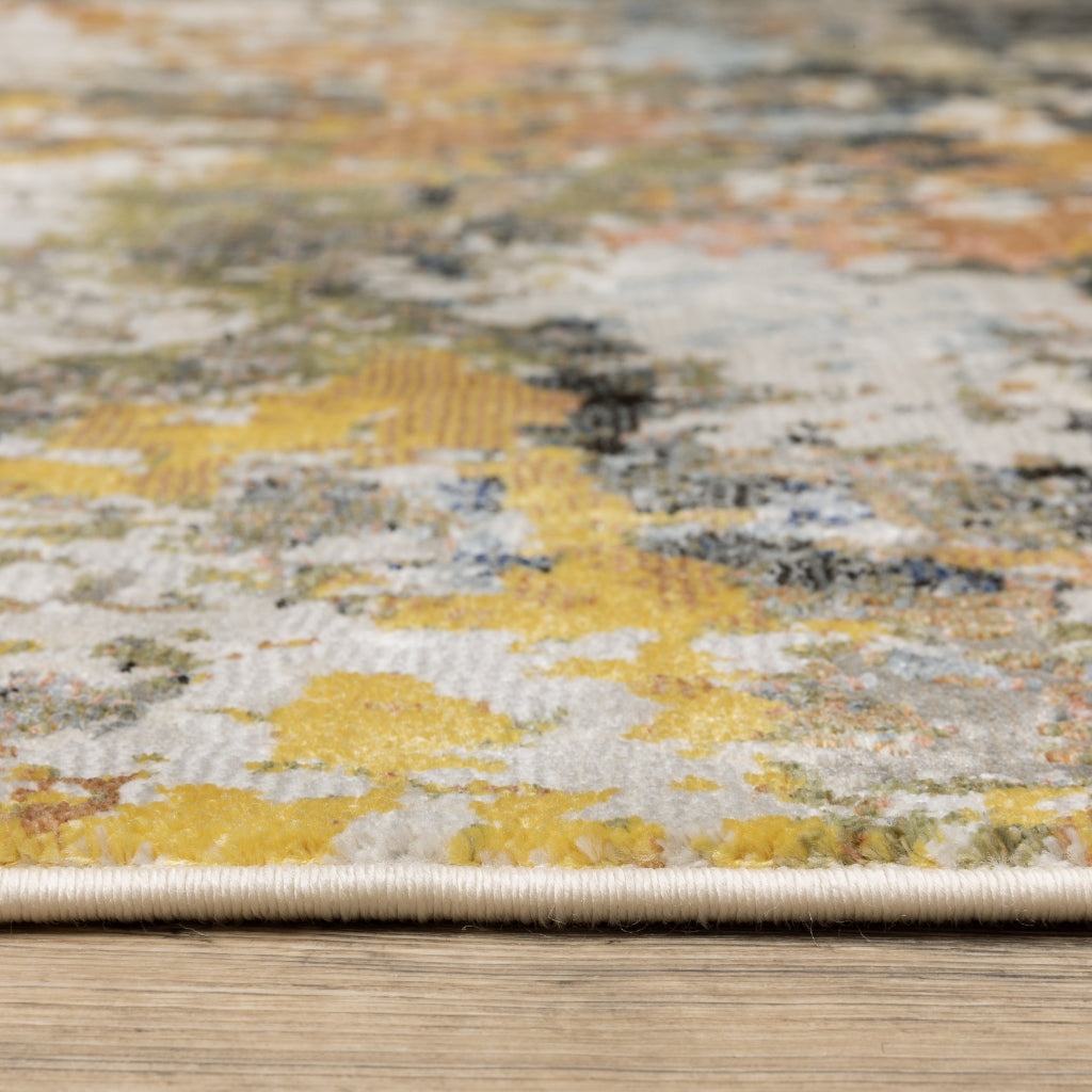Oriental Weavers Caravan 502X8 Multicolor Rectangle Indoor Runner - Luxuriously Soft Stain Resistant Machine Made Rug-