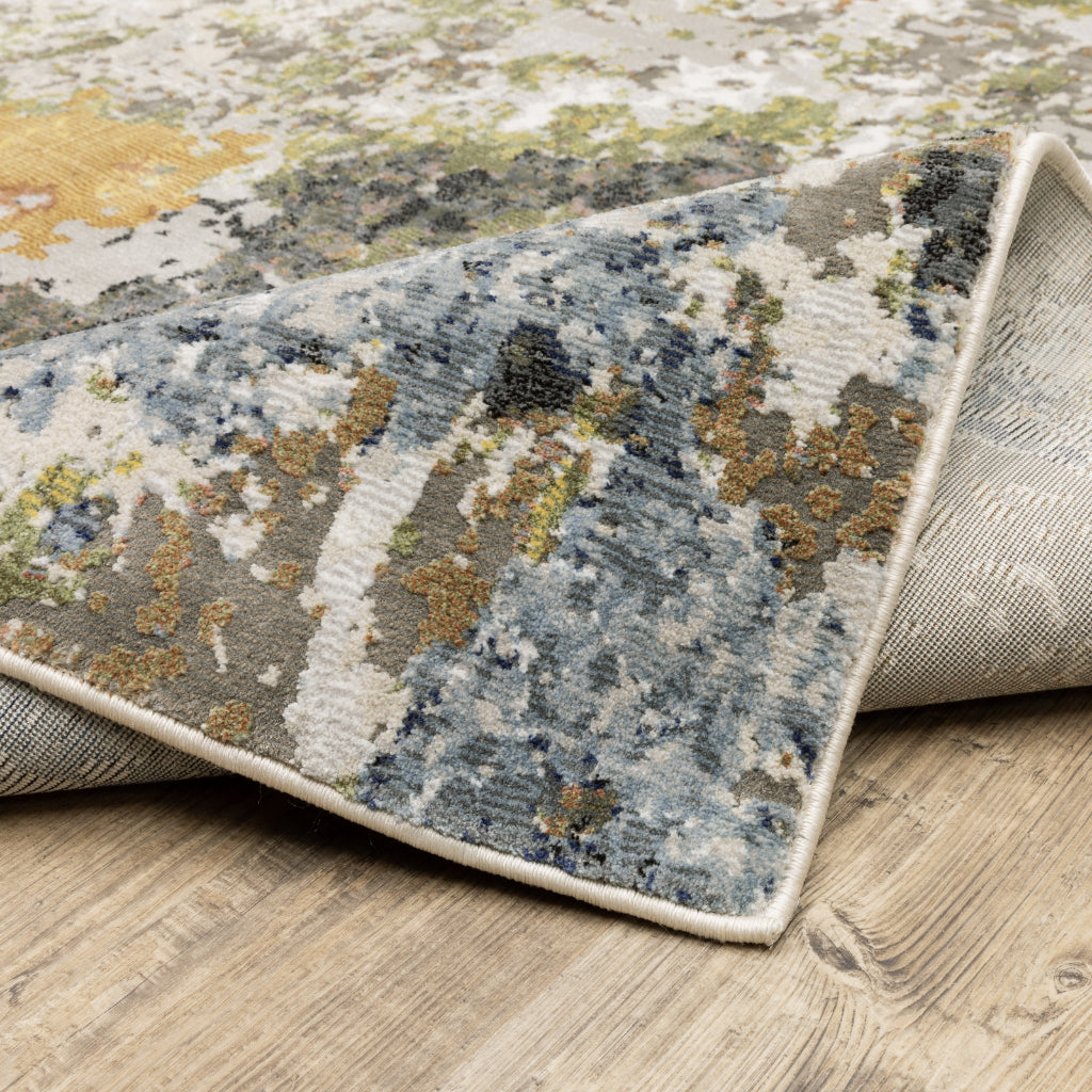 Oriental Weavers Caravan 502X8 Multicolor Rectangle Indoor Runner - Luxuriously Soft Stain Resistant Machine Made Rug-
