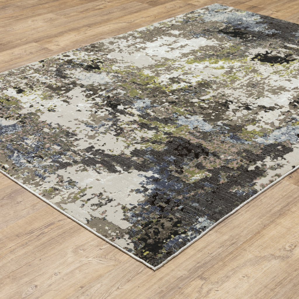 Oriental Weavers Caravan 502Z8 Multicolor Rectangle Indoor Area Rug - Luxuriously Soft & Stain Resistant Abstract Rug-