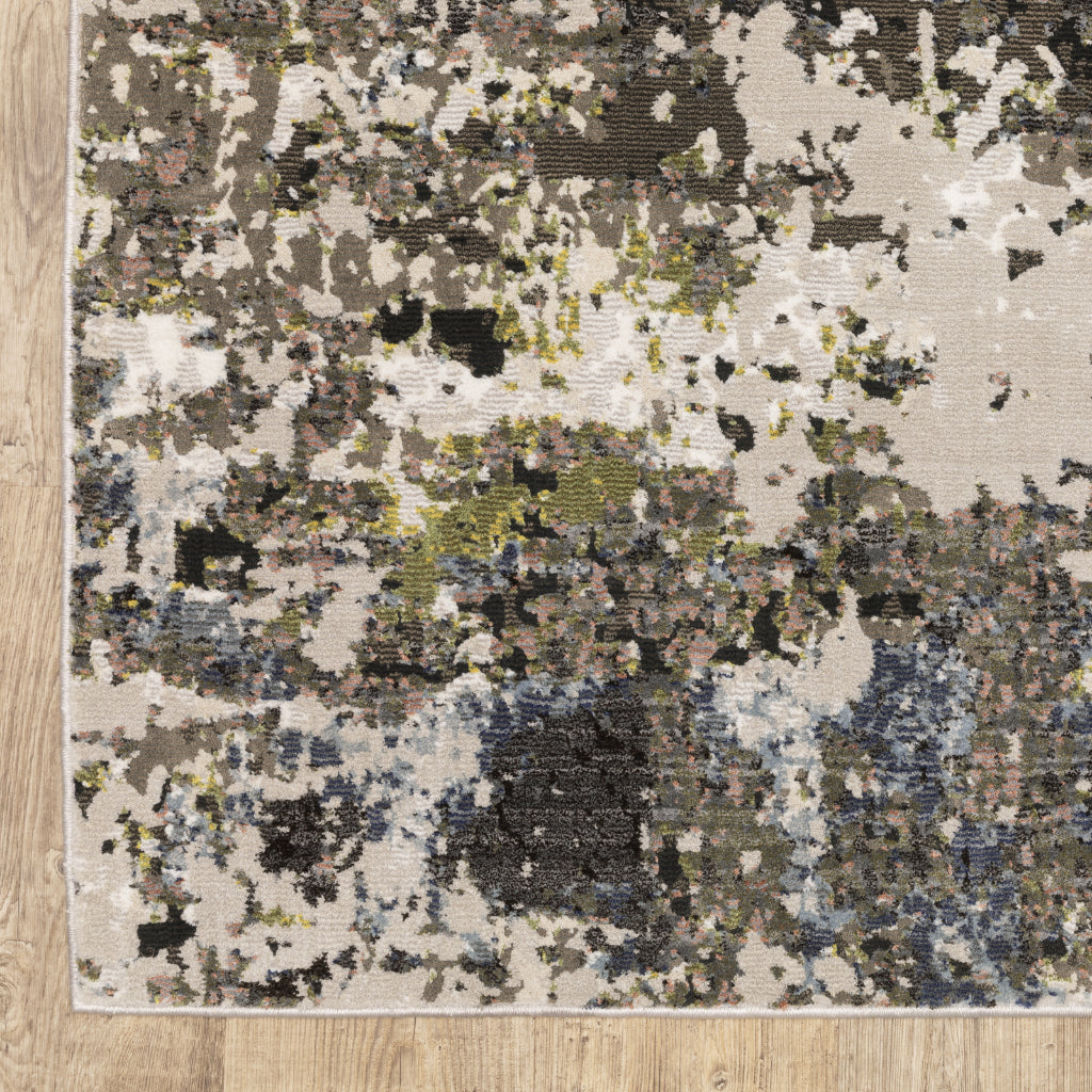 Oriental Weavers Caravan 502Z8 Multicolor Rectangle Indoor Area Rug - Luxuriously Soft & Stain Resistant Abstract Rug-