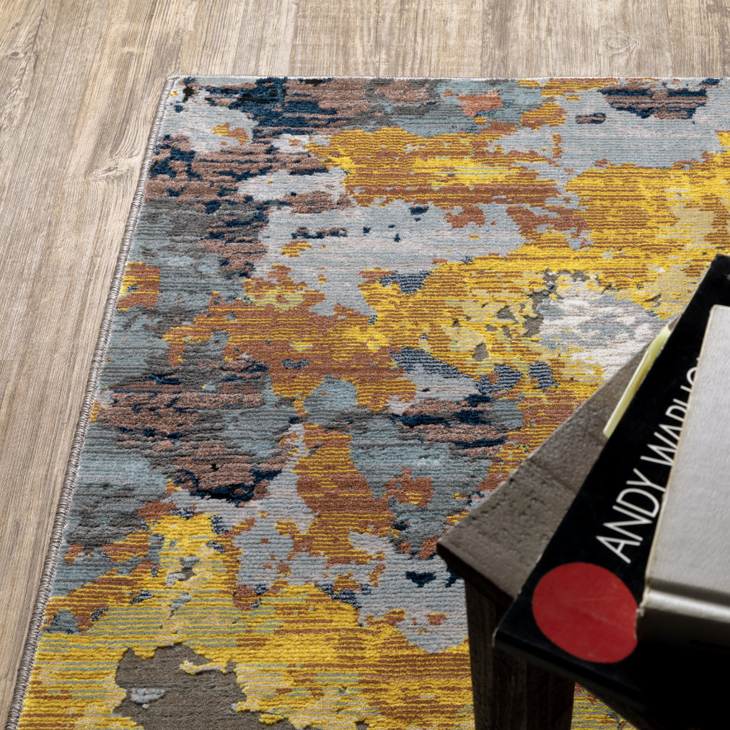 Oriental Weavers Caravan 530V8 Multicolor Rectangle Indoor Runner - Luxuriously Soft Stain Resistant Machine Made Rug-