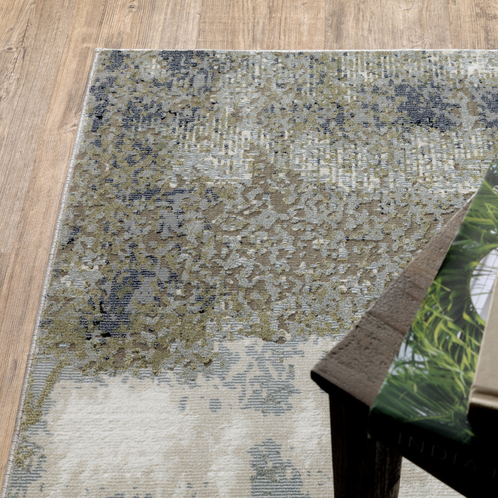 Oriental Weavers Caravan 5571H Multicolor Rectangle Indoor Area Rug - Luxuriously Soft & Stain Resistant Abstract Rug-