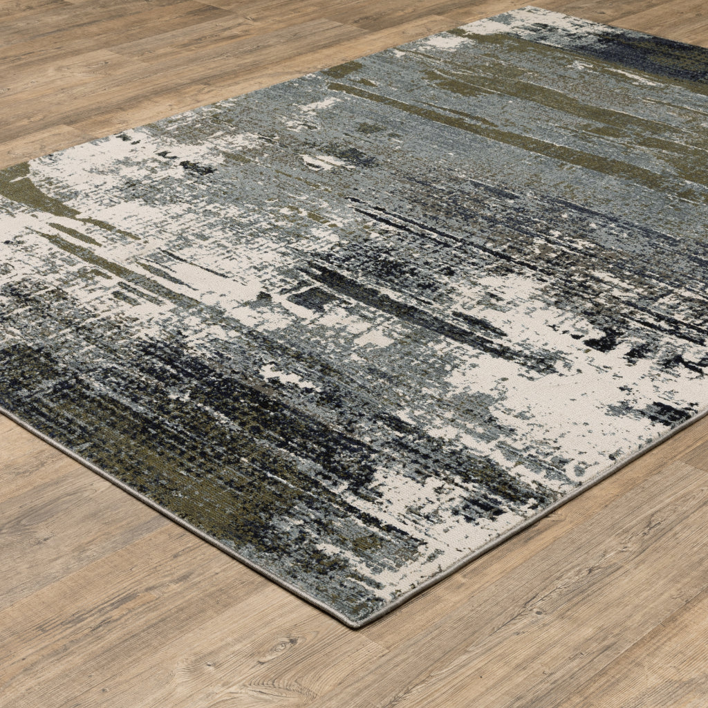 Oriental Weavers Caravan 8020L Multicolor Rectangle Indoor Area Rug - Luxuriously Soft & Stain Resistant Abstract Rug-