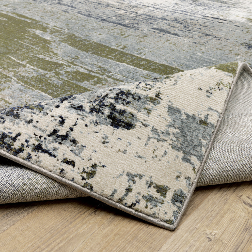 Oriental Weavers Caravan 8020L Multicolor Rectangle Indoor Area Rug - Luxuriously Soft & Stain Resistant Abstract Rug-