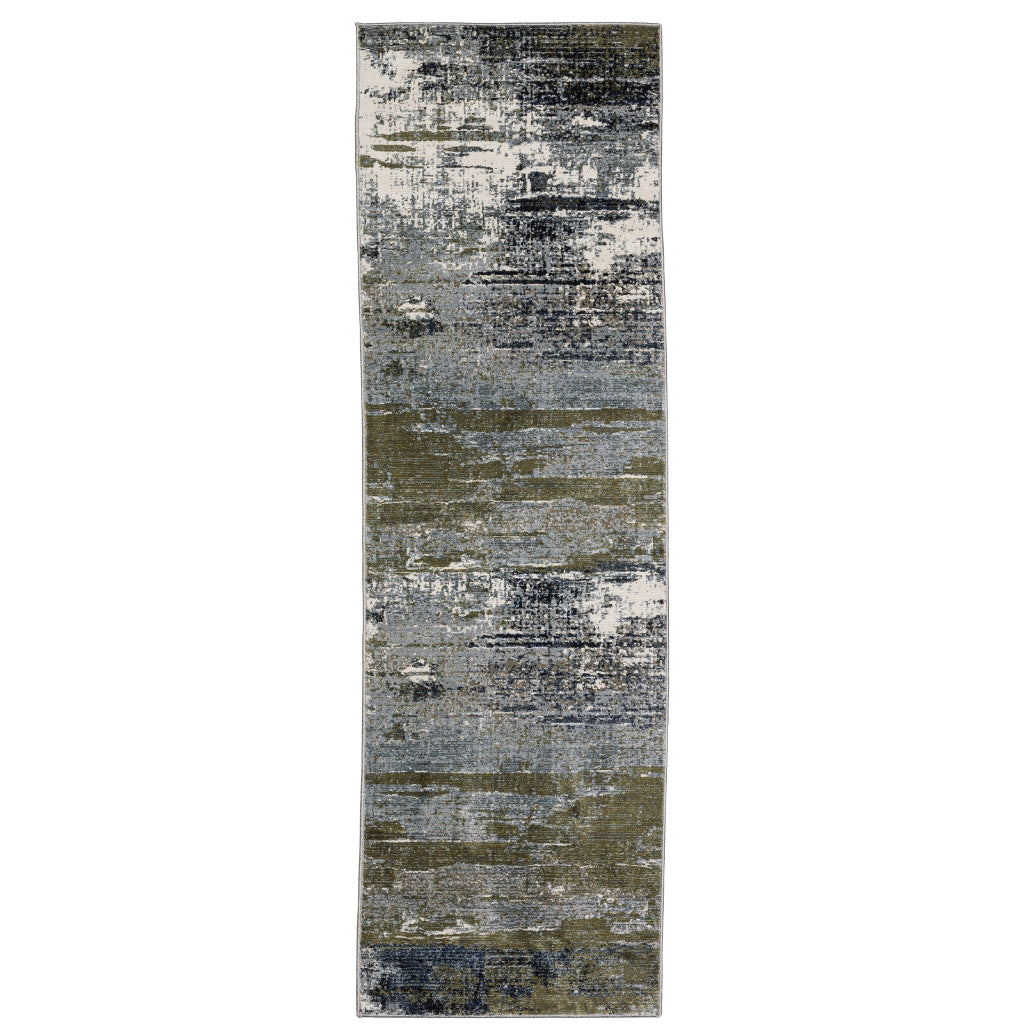 Oriental Weavers Caravan 8020L Multicolor Rectangle Indoor Runner - Luxuriously Soft Stain Resistant Machine Made Rug-