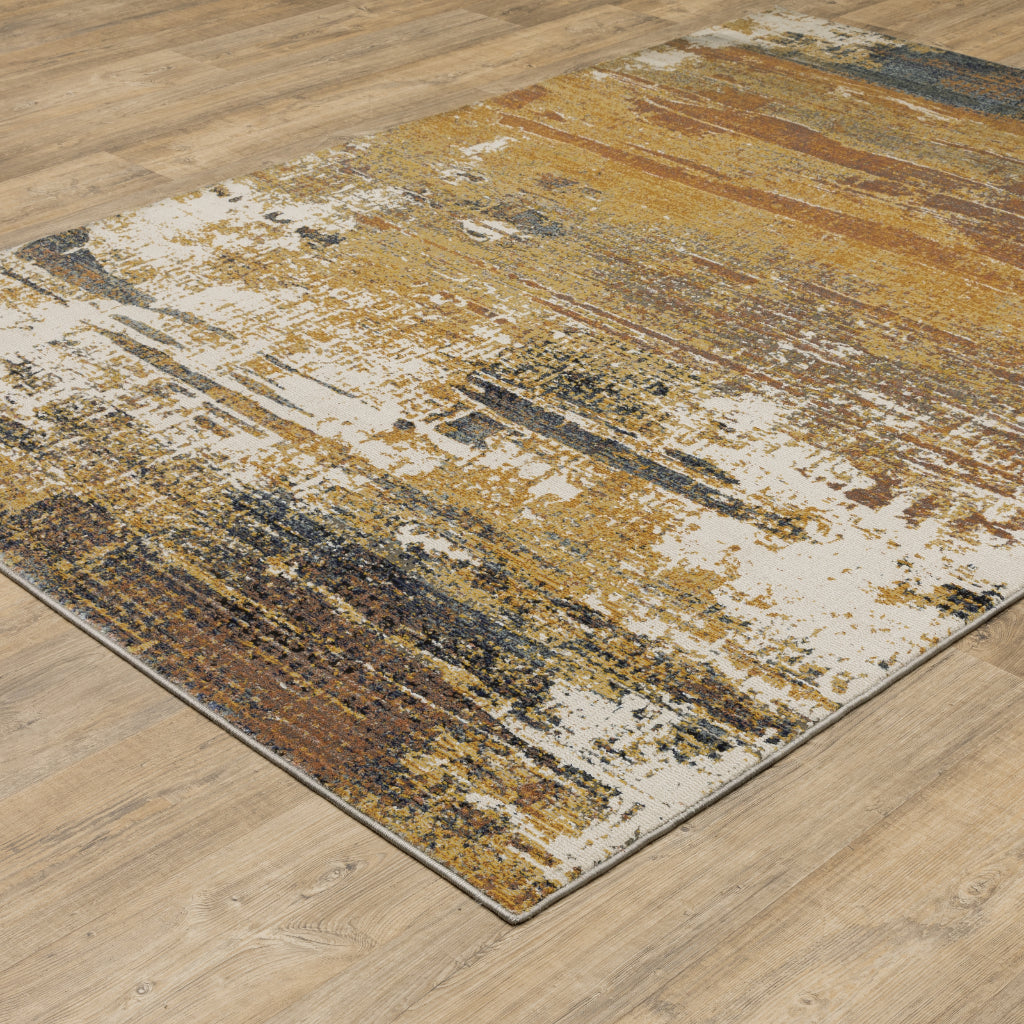 Oriental Weavers Caravan 8020X Multicolor Rectangle Indoor Area Rug - Luxuriously Soft & Stain Resistant Abstract Rug-