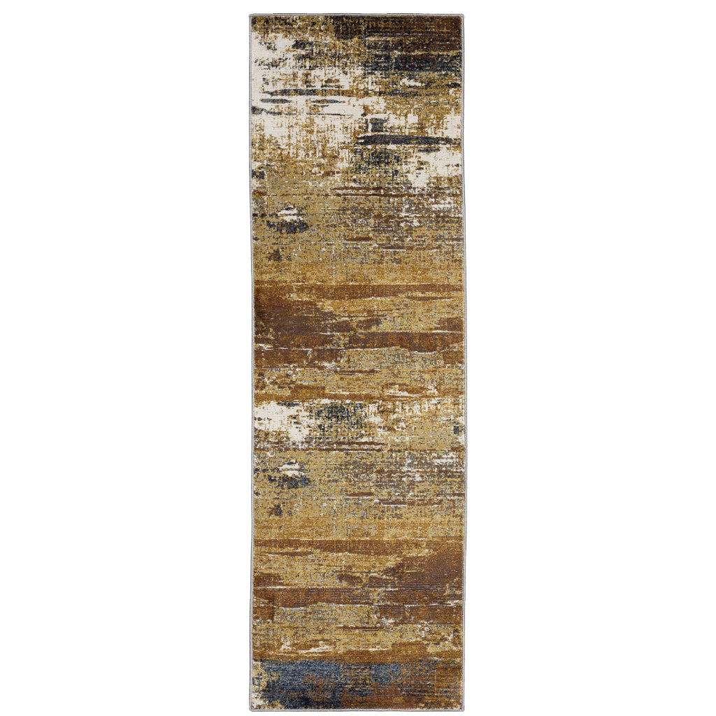 Oriental Weavers Caravan 8020X Multicolor Rectangle Indoor Runner - Luxuriously Soft Stain Resistant Machine Made Rug-