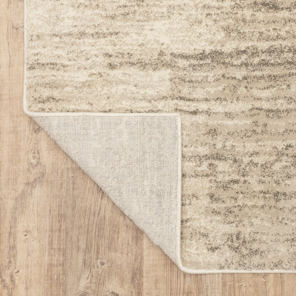 Oriental Weavers Carson 0735A Gray Rectangle Indoor Runner - Stain Resistant Abstract Rug-