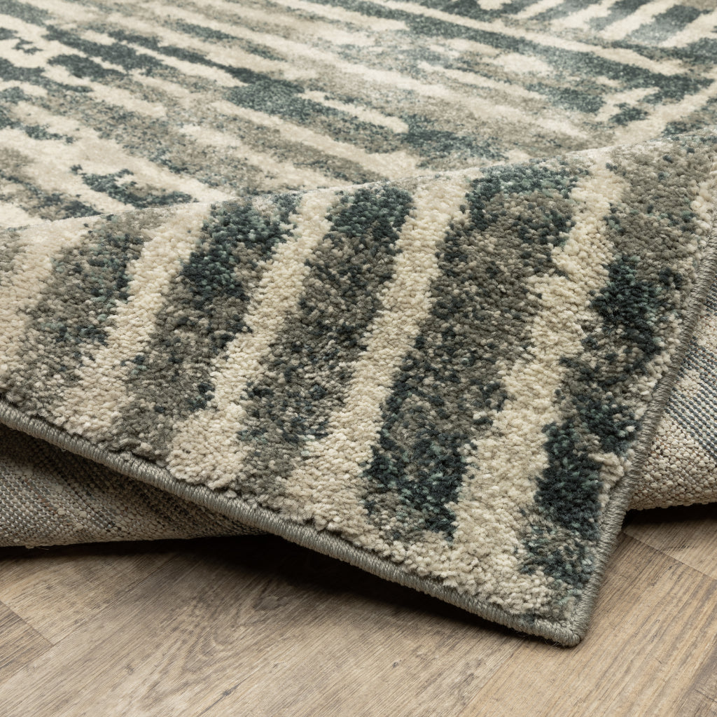 Oriental Weavers Carson 0745C Multicolor Rectangle Indoor Area Rug - Stain Resistant Abstract Rug-