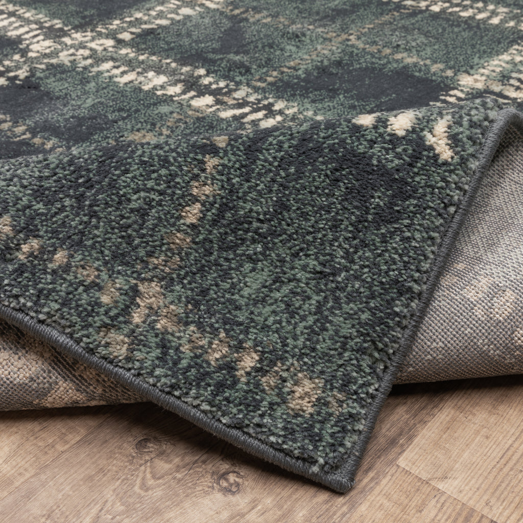 Oriental Weavers Carson 0746J Blue Rectangle Indoor Area Rug - Stain Resistant Geometric Rug-