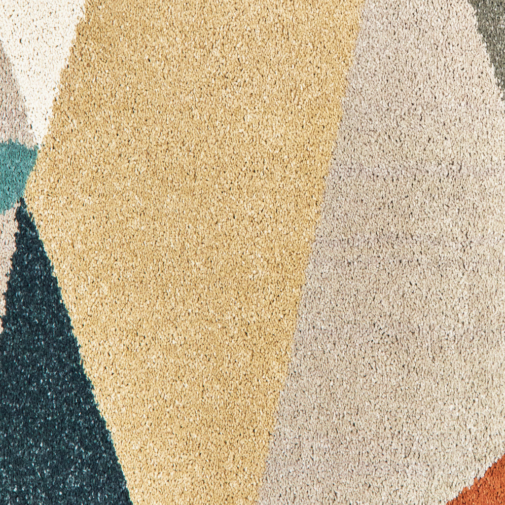 Oriental Weavers Carson 9659B Multicolor Rectangle Indoor Area Rug - Stain Resistant Geometric Rug-