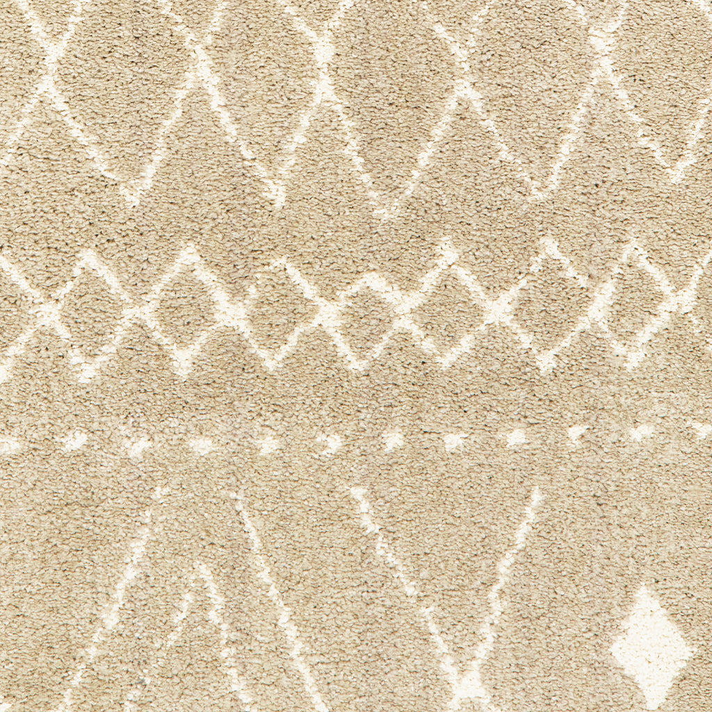 Oriental Weavers Carson 9665B Ivory Rectangle Indoor Runner - Stain Resistant Geometric Rug-