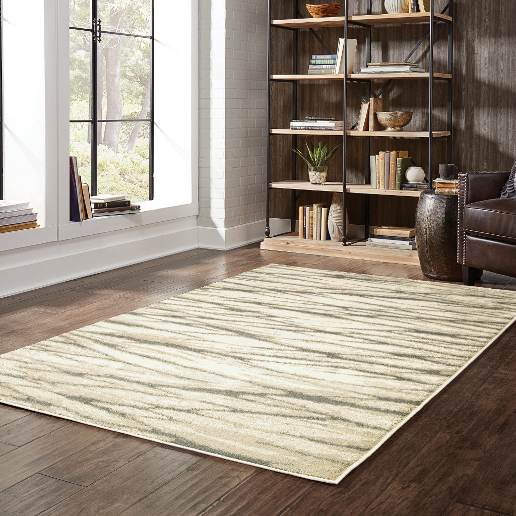 Oriental Weavers Carson 9671C Multicolor Rectangle Indoor Area Rug - Stain Resistant Abstract Rug-