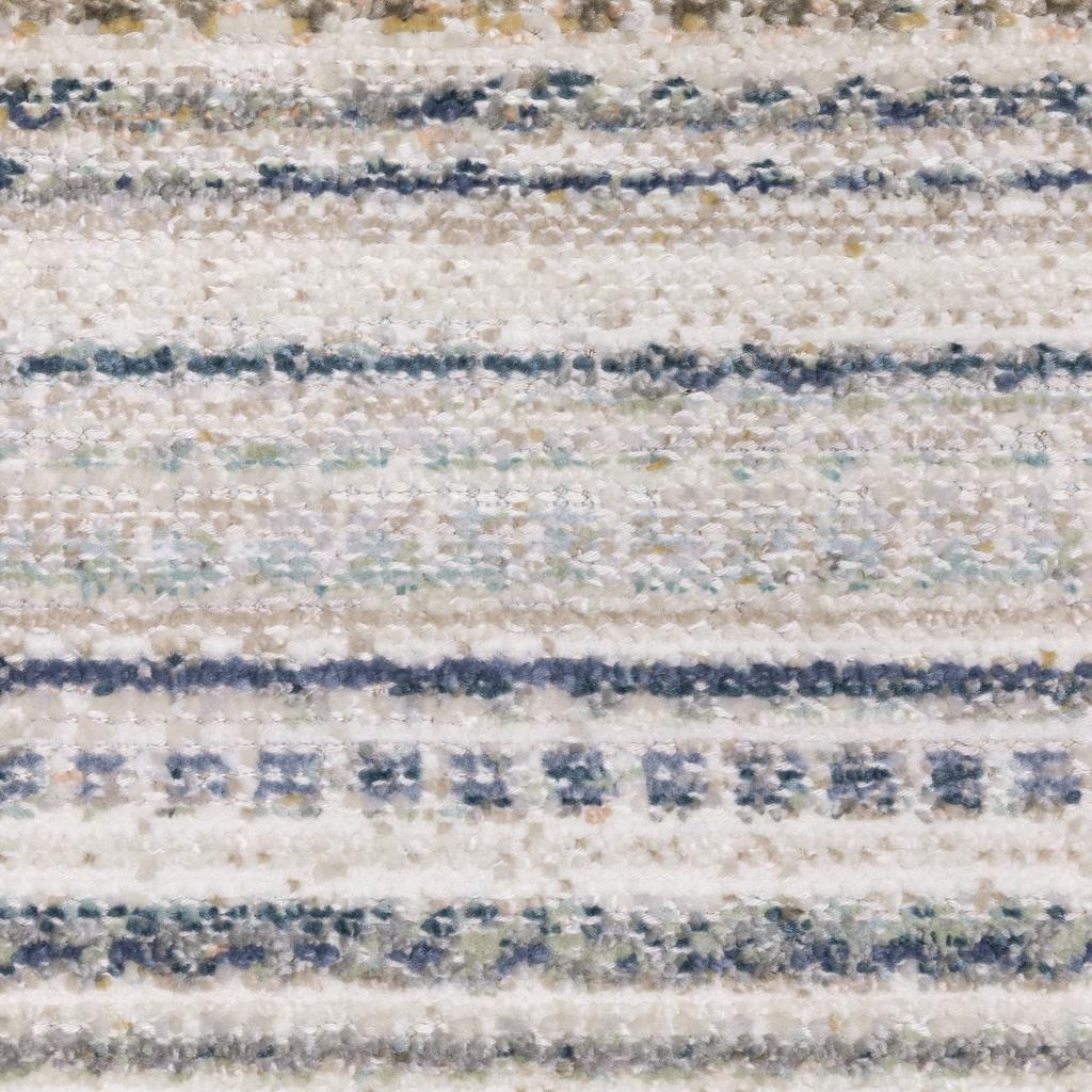 Oriental Weavers Cavett CAV10 Beige Rectangle Indoor Area Rug Stripe Pattern-