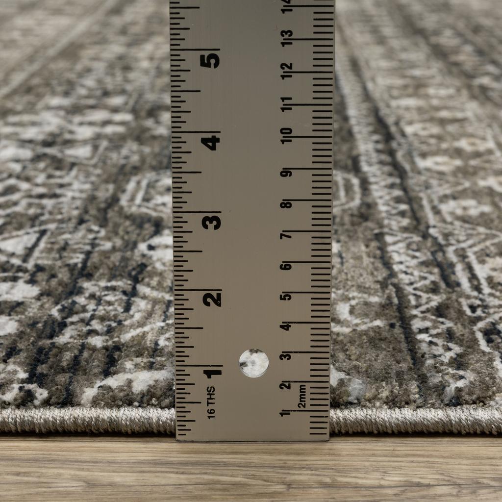 Oriental Weavers Chamberlain CH07C Black Rectangle Indoor Area Rug Tribal Pattern-