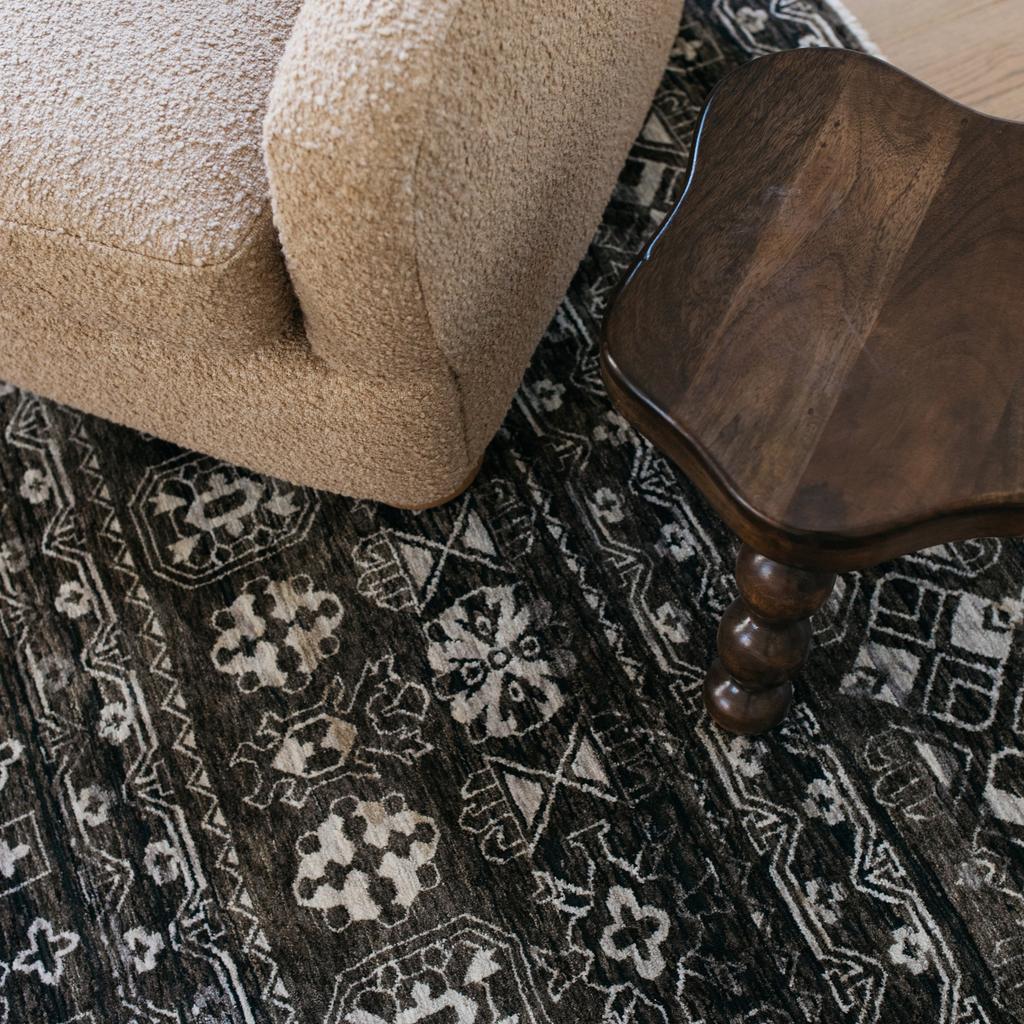 Oriental Weavers Chamberlain CH07C Black Rectangle Indoor Runner Tribal Pattern-