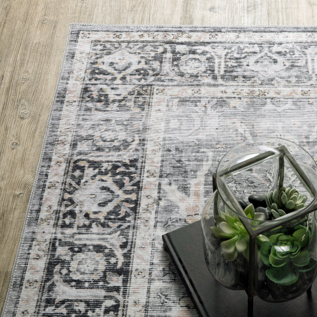 Oriental Weavers Charleston CHA07 Multicolor Rectangle Indoor Runner - Stain Resistant Vintage Style Rug with Persian Design-