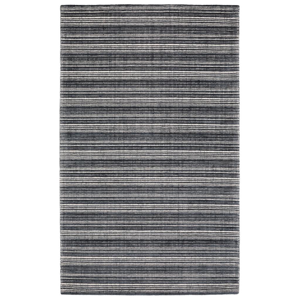 Oriental Weavers Circa CIR02 Black Rectangle Indoor Area Rug Geometric Pattern-