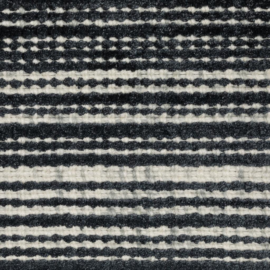 Oriental Weavers Circa CIR02 Black Rectangle Indoor Runner Geometric Pattern-