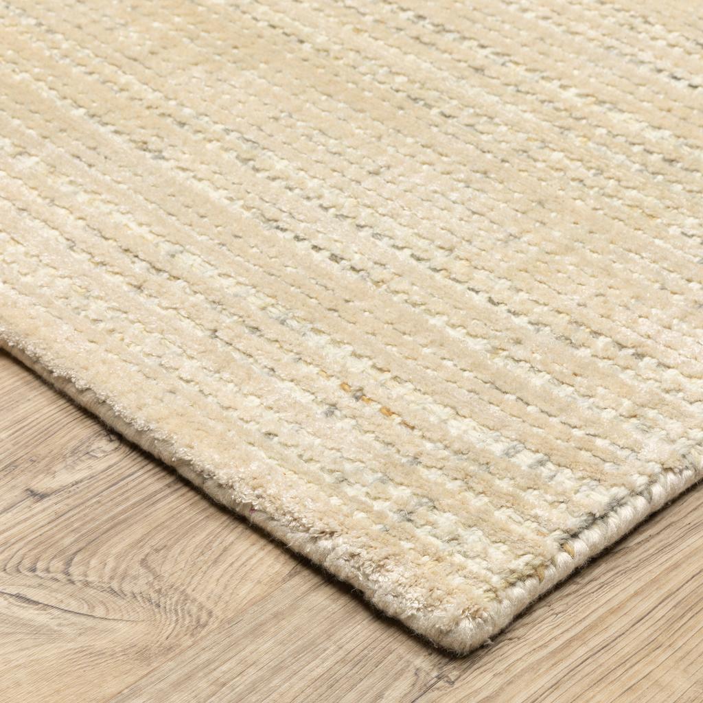 Oriental Weavers Circa CIR03 Beige Rectangle Indoor Runner Geometric Pattern-
