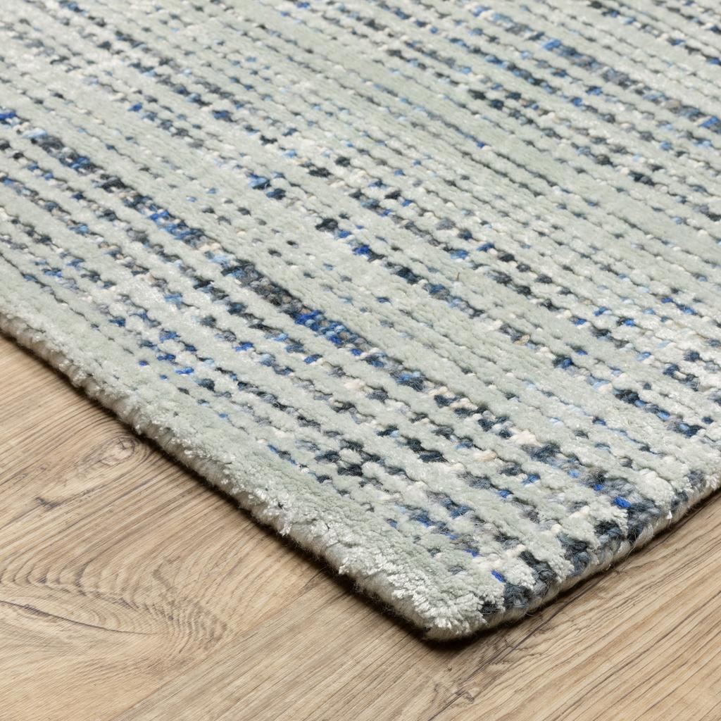 Oriental Weavers Circa CIR05 Grey Rectangle Indoor Runner Geometric Pattern-