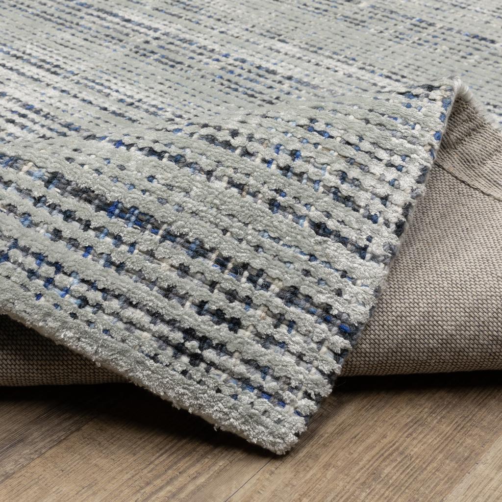 Oriental Weavers Circa CIR05 Grey Rectangle Indoor Runner Geometric Pattern-
