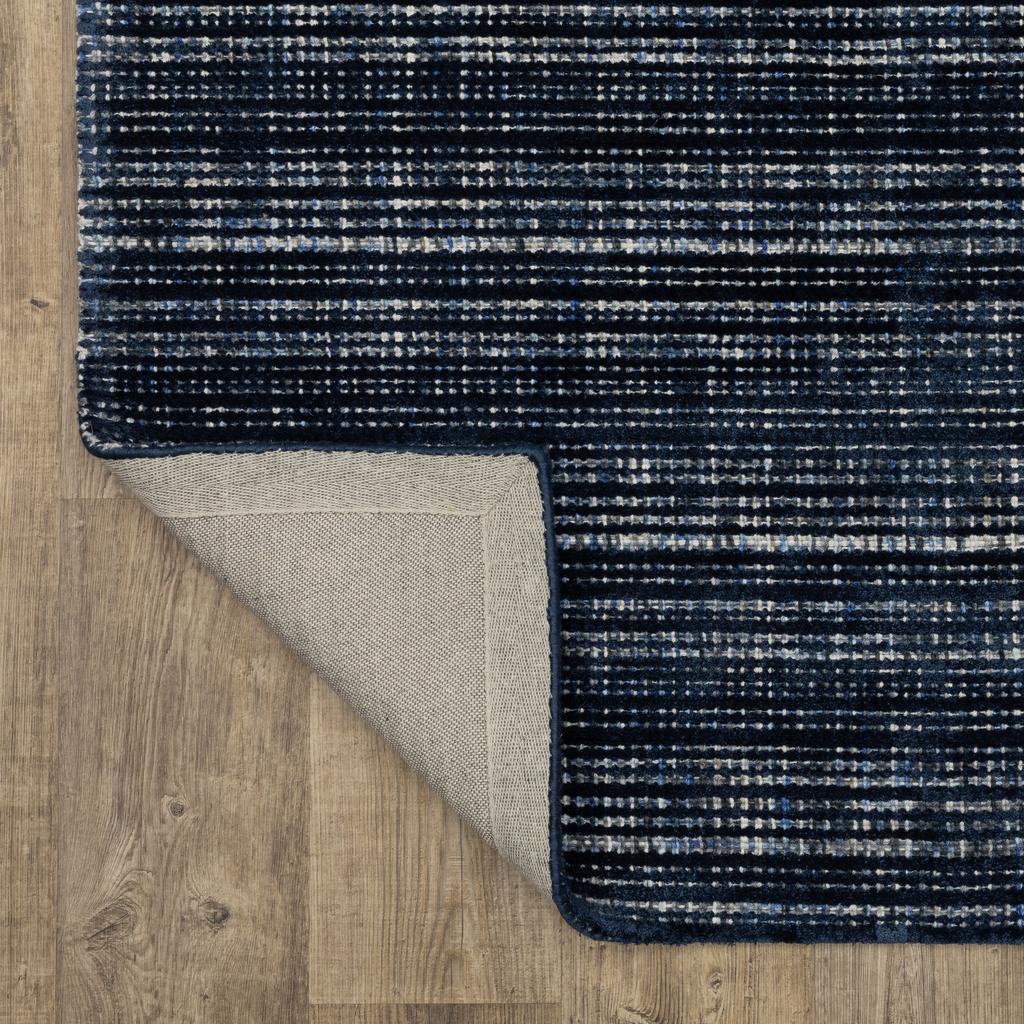 Oriental Weavers Circa CIR06 Navy Rectangle Indoor Runner Geometric Pattern-