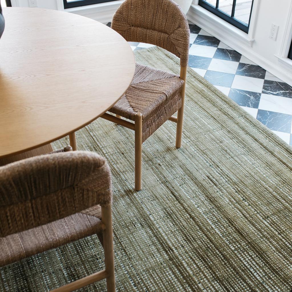 Oriental Weavers Circa CIR07 Green Rectangle Indoor Area Rug Geometric Pattern-