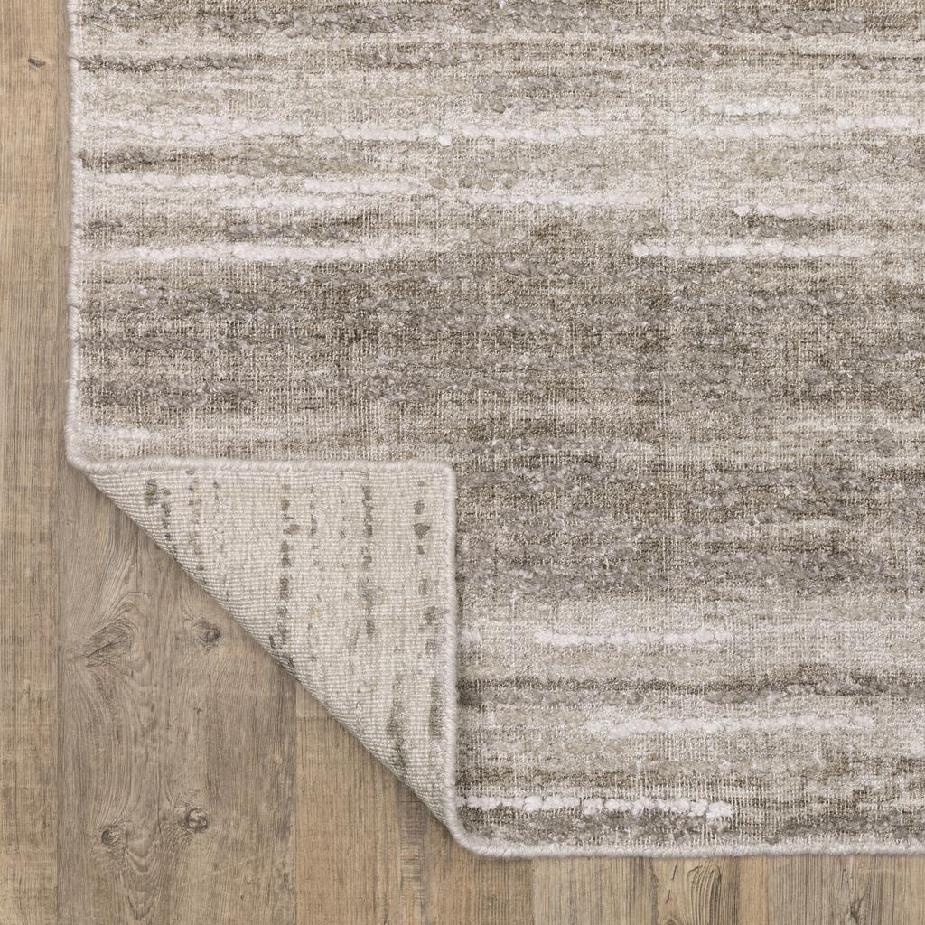 Oriental Weavers Clarke CLA01 Beige Rectangle Indoor Runner Stripe Pattern-