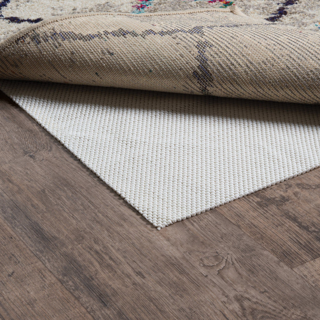 Oriental Weavers Cushion Hold Rug Pad for Indoor Rectangle/Round Area Rug & Runner - Durable Non Slip Stain Resistant Rug Pad Made of PVC Coated Polyester-